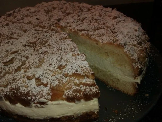 Streuselkuchen gefüllt, oder Torte?! Hmmm.. :-) - Rezept