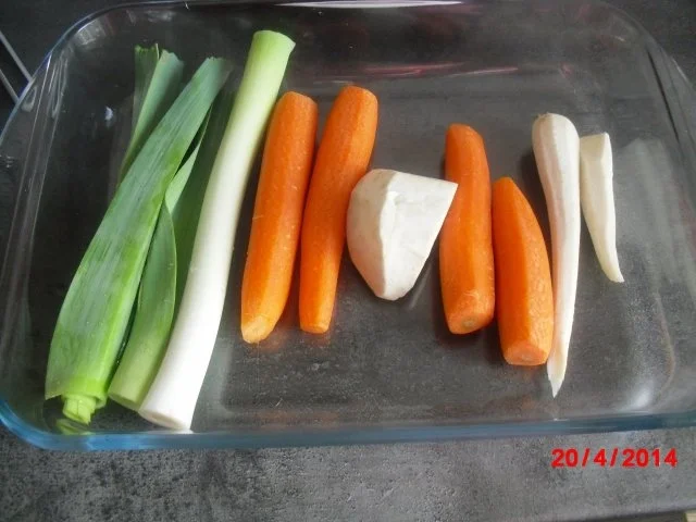 Kaninchenbraten mit Möhrengemüse - Rezept - Bild Nr. 3