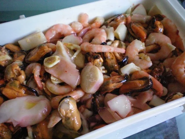 Rezept: Meeresfrüchte in Knoblauchöl Bild Nr. 6 Meeresfrüchte in Knoblauchöl - Rezept - Bild Nr. 6