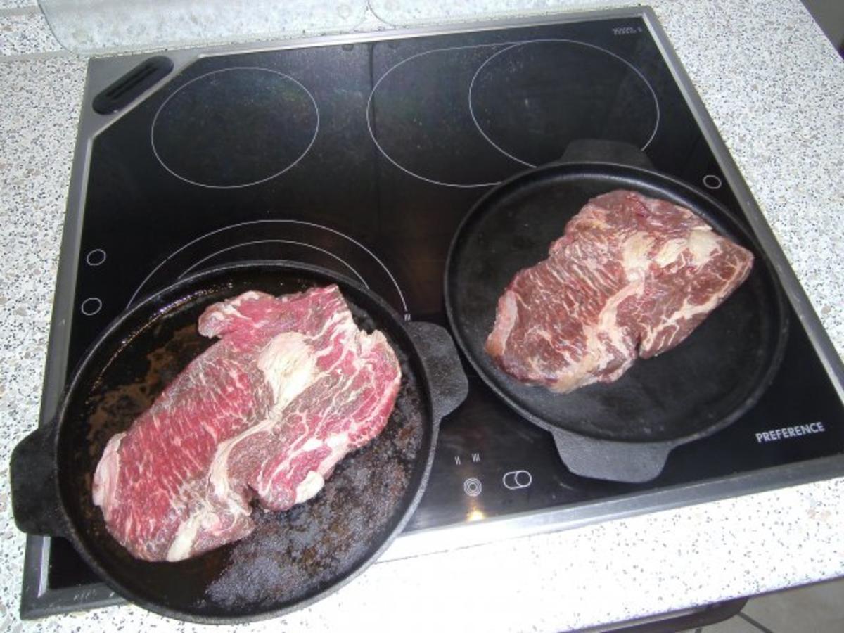 Ribeye Steak rückwärts - Rezept