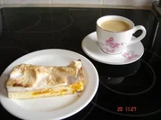 Mandarinen-Käsekuchen mit Baiserhaube - Rezept