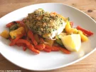 Rezept: Seelachsfilet mit Petersilienkruste Seelachsfilet mit Petersilienkruste - Rezept