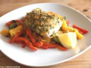 Seelachsfilet mit Petersilienkruste - Rezept