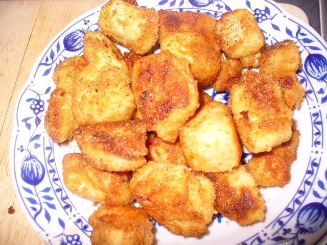 Hähnchenbrustcroutons auf Perlgräupchen - Rezept - Bild Nr. 3