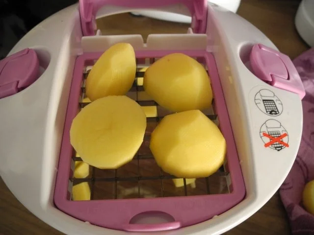 Beilage : Gedämpfte Porree - Kartoffel - Würfel - Rezept - Bild Nr. 4