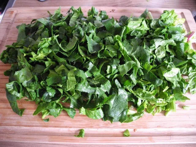 Beilage : Porree - Spinat - Champignons - Rezept - Bild Nr. 11