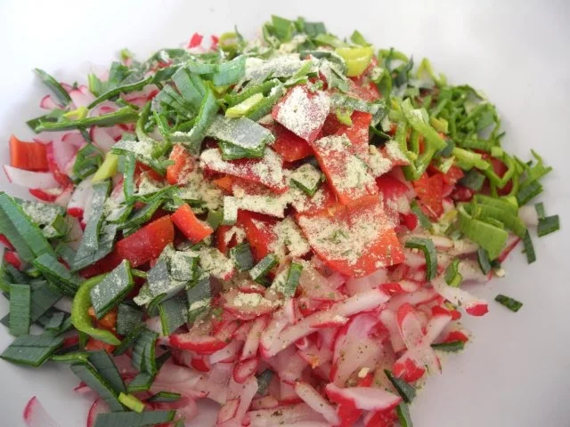 Salat : ...bunt und gesund... - Rezept - Bild Nr. 7