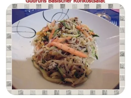 Salat: Basischer Gemüsesalat - Rezept