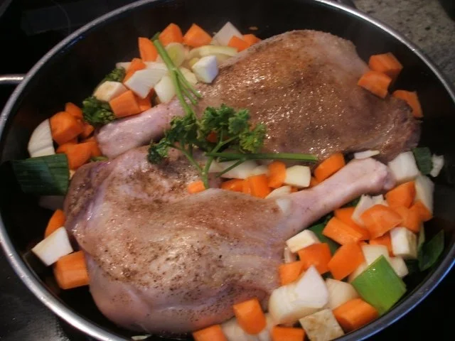 Geflügel: Gänsekeulen - Rezept - Bild Nr. 4