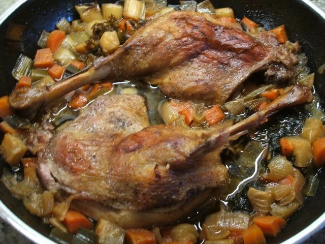 Geflügel: Gänsekeulen - Rezept - Bild Nr. 5