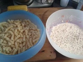 Rezept: Nudelsalat Bild Nr. 3 Nudelsalat - Rezept - Bild Nr. 3