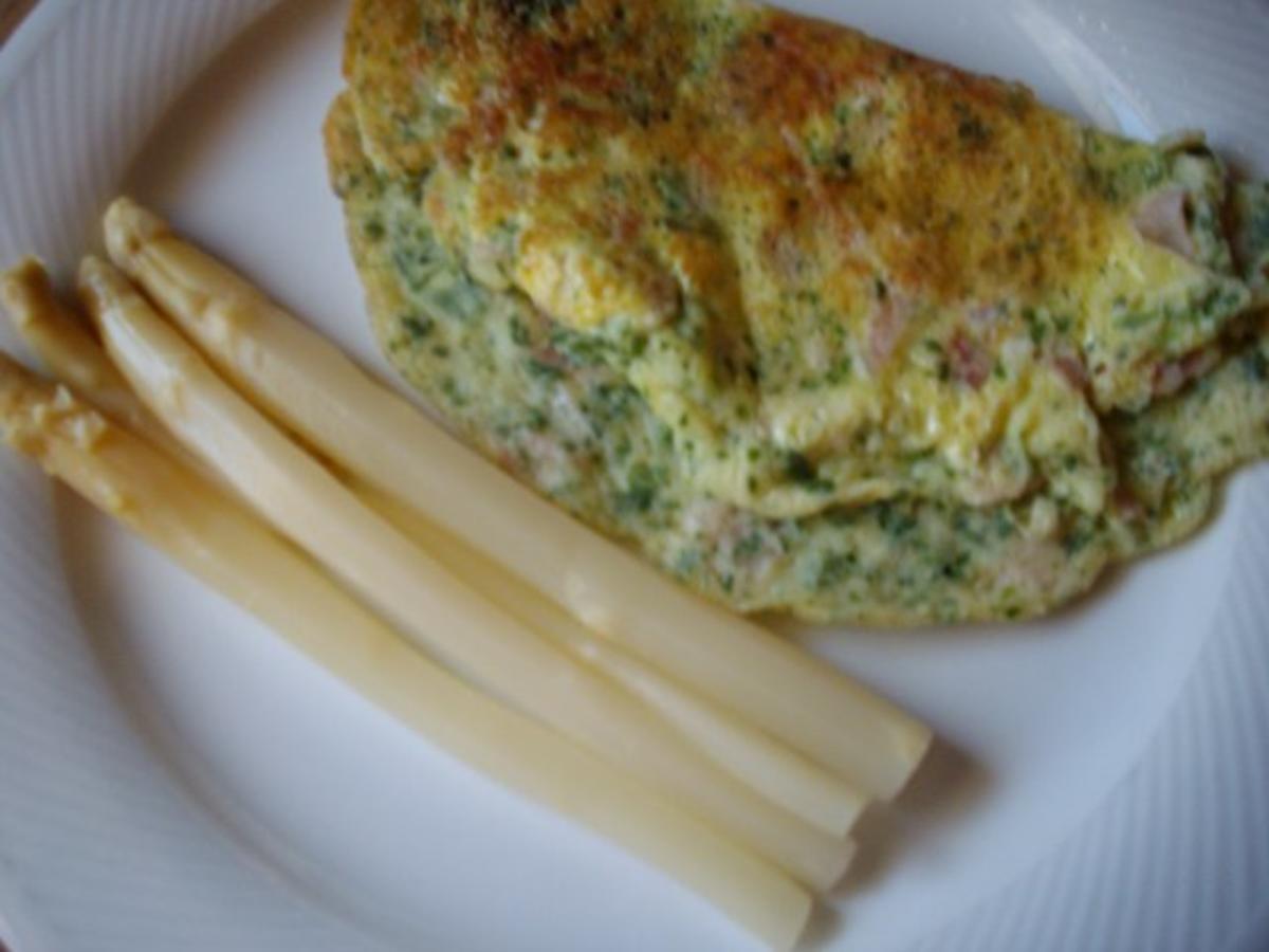 petersilien-schinken-omelett - Rezept