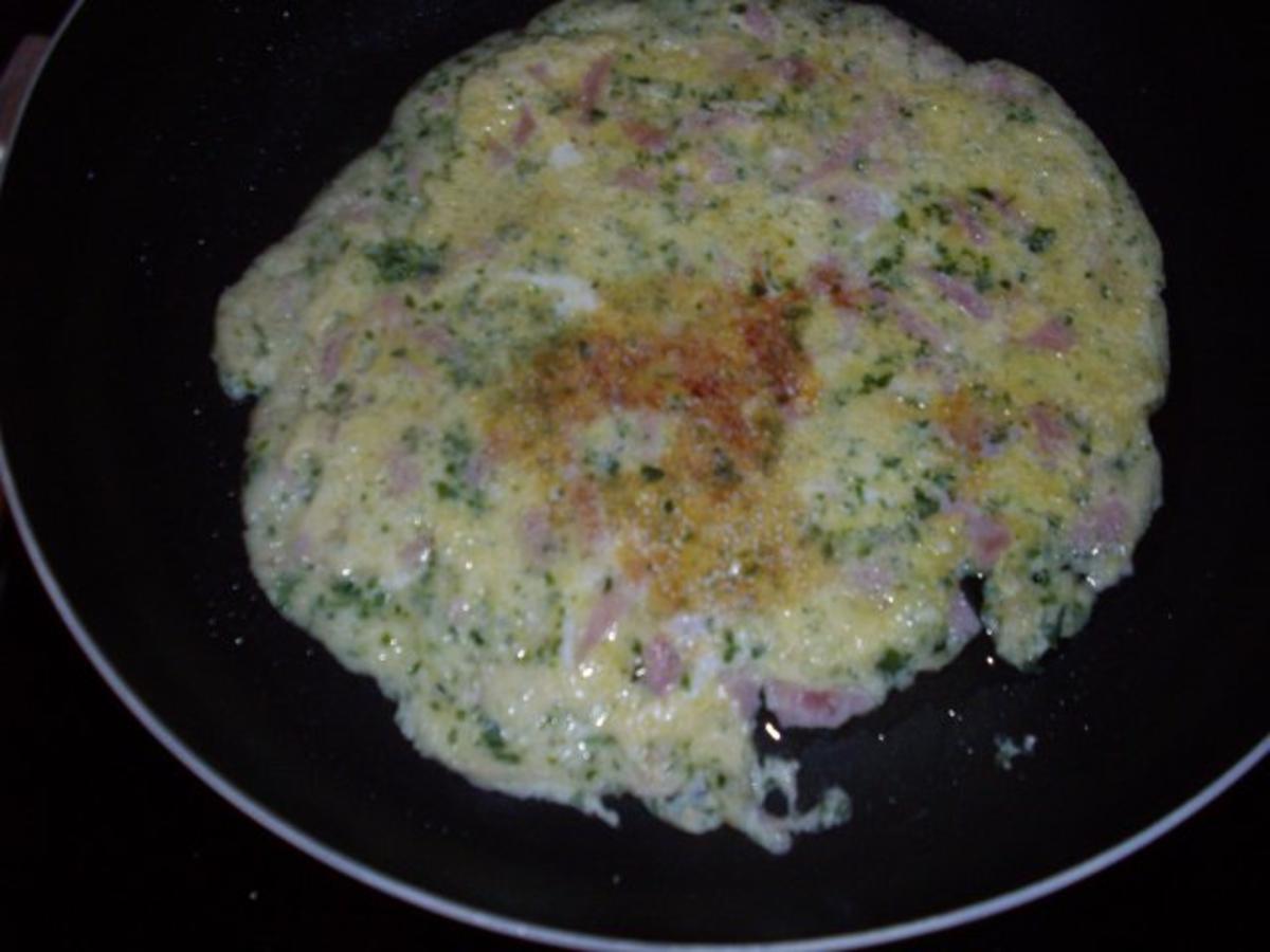 petersilien-schinken-omelett - Rezept - Bild Nr. 5