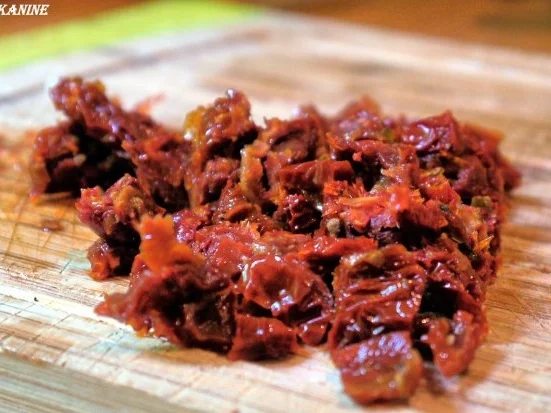 Rezept: Risotto mit grünem Spargel und getrockneten Tomaten Bild Nr. 4 Risotto mit grünem Spargel und getrockneten Tomaten - Rezept - Bild Nr. 4