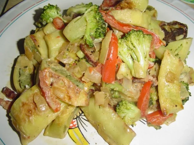 Rezept: Maultaschenpfanne Maultaschenpfanne - Rezept