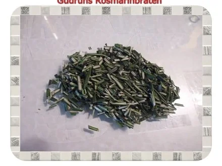Geflügel: Rosmarinputenbraten - Rezept - Bild Nr. 5
