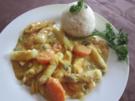 Hühnerfrikassee mit Spargel - Rezept