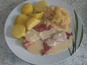 Merrettichsauce - eine Variante auf Bechamelbasis - Rezept