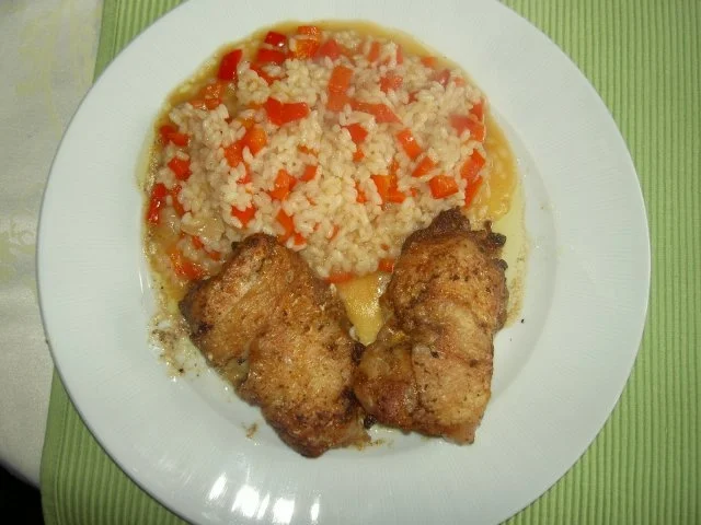 Gefüllte Hendlhaxerl - Rezept