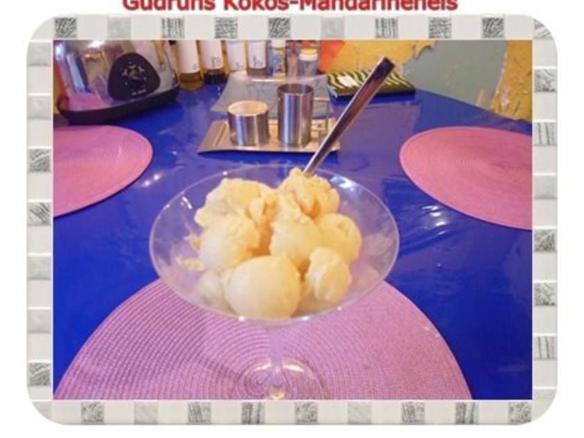 Eis: Kokos-Mandarineneis - Rezept mit Bild - kochbar.de