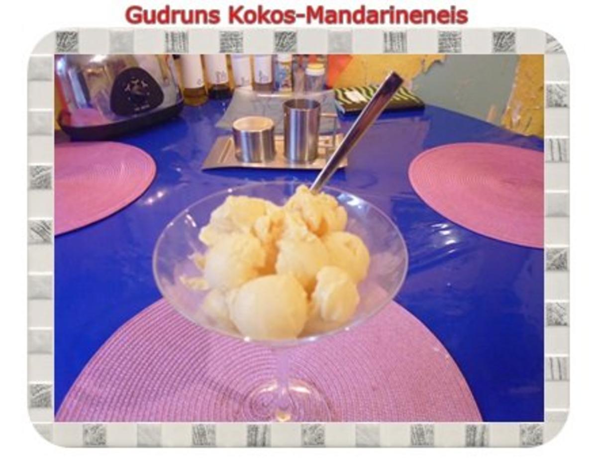 Bilder für Eis: Kokos-Mandarineneis Rezept