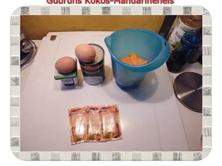 Eis: Kokos-Mandarineneis - Rezept - Bild Nr. 2