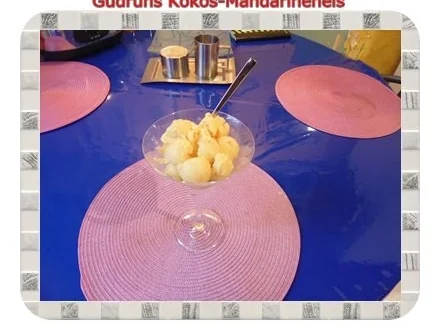 Eis: Kokos-Mandarineneis - Rezept - Bild Nr. 6