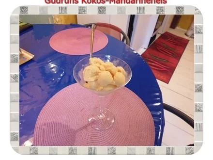 Eis: Kokos-Mandarineneis - Rezept - Bild Nr. 8