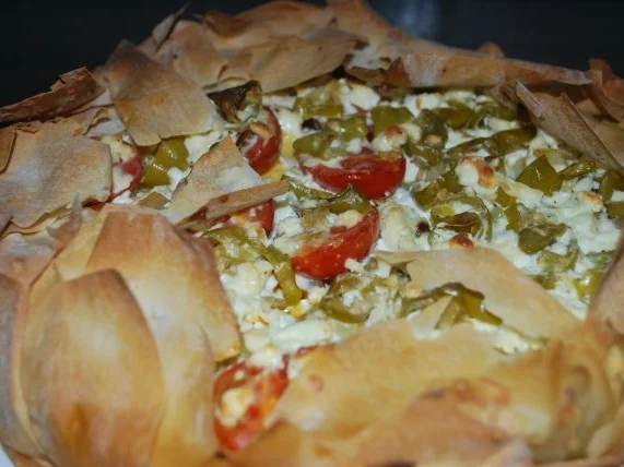 Rezept: Griechische Hackktarte Bild Nr. 3 Griechische Hackktarte - Rezept - Bild Nr. 3