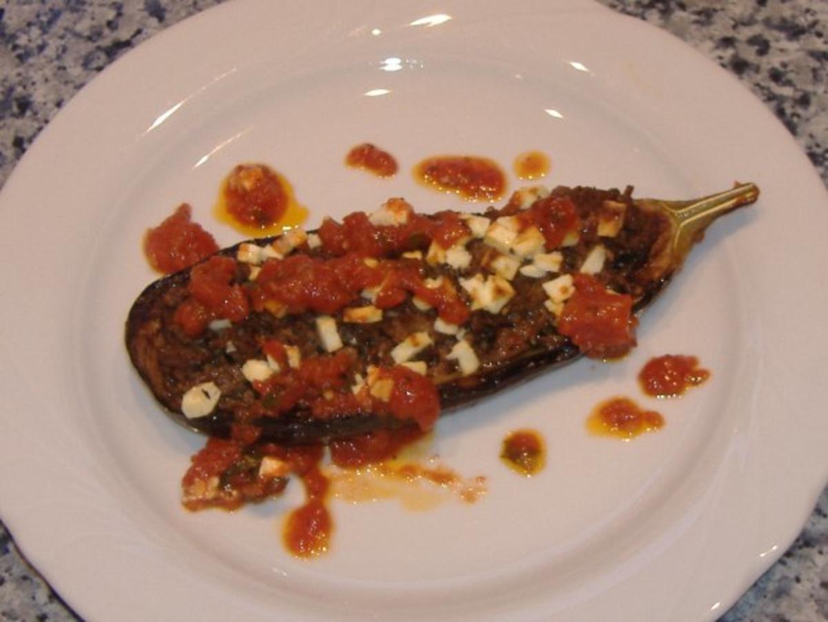 Bilder für Gefüllte Aubergine - Rezept