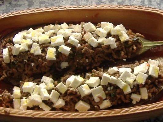 Gefüllte Aubergine - Rezept - Bild Nr. 5