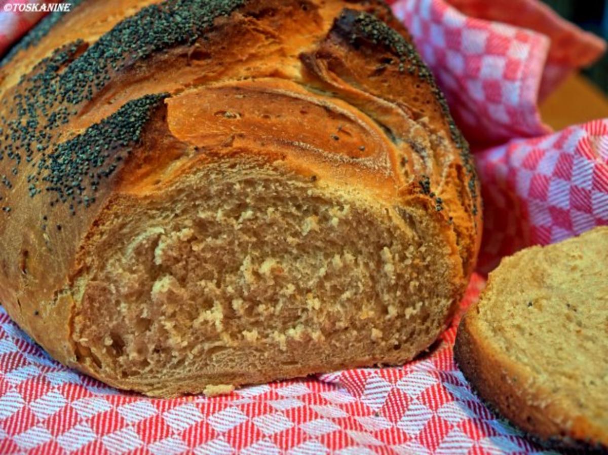 Würziges Mohn-Weißbrot - Rezept mit Bild - kochbar.de