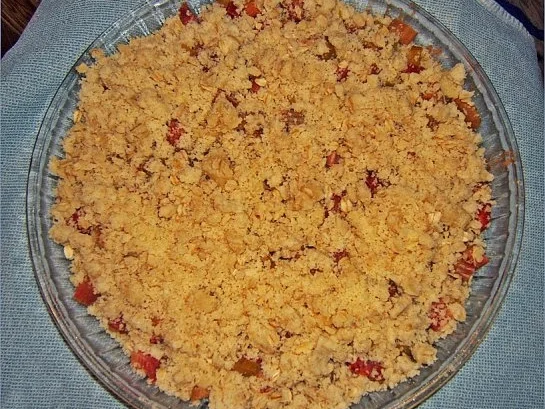 RHABARBER CRUMBLE - Rezept - Bild Nr. 2