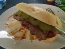 Rezept: Flank Steak Baguette Flank Steak Baguette - Rezept