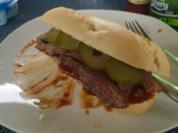 Flank Steak Baguette - Rezept
