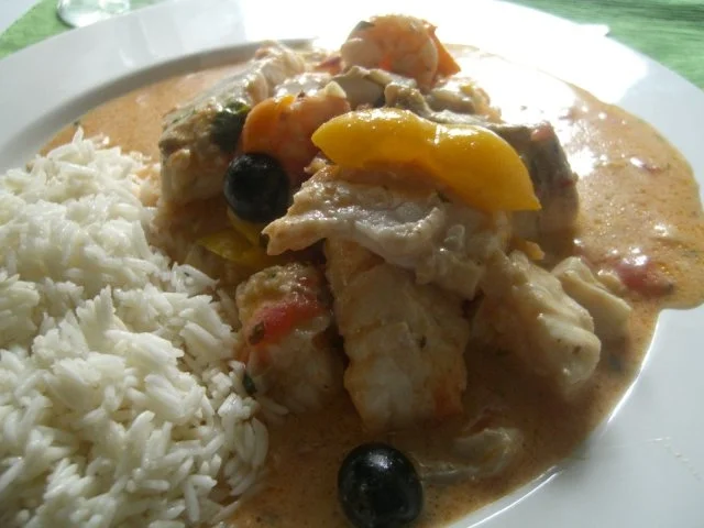 Brasilianische Fischpfanne mit Reis - Rezept