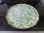 Erbsenquiche - Rezept