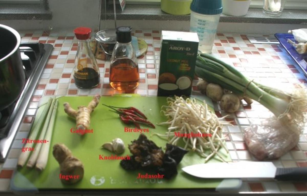 Bilder für Tom Yum Gung oder Gai Rezept