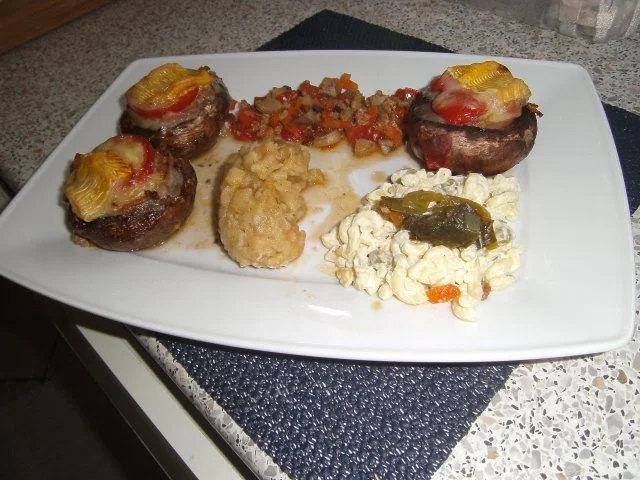 Riesen-Champignons - Rezept - Bild Nr. 4