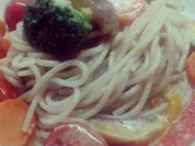 Curry mit Dinkel-Spaghetti - Rezept