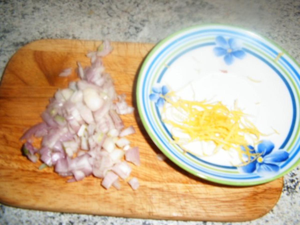 Lachsforelle mit Pistazien- Zitronensoße - Rezept - Bild Nr. 4