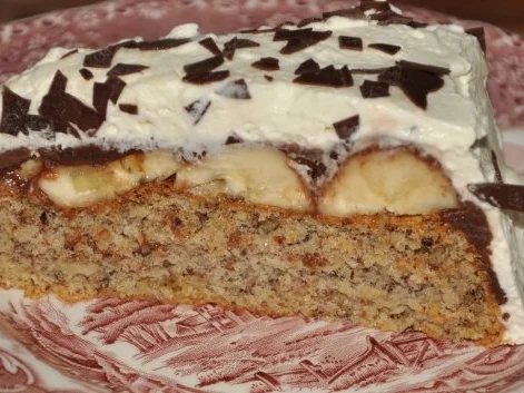 Rezept: Bananen-Schoko-Torte Bananen-Schoko-Torte - Rezept