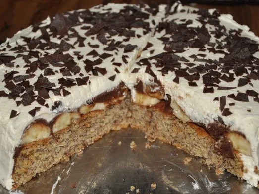 Rezept: Bananen-Schoko-Torte Bild Nr. 2 Bananen-Schoko-Torte - Rezept - Bild Nr. 2