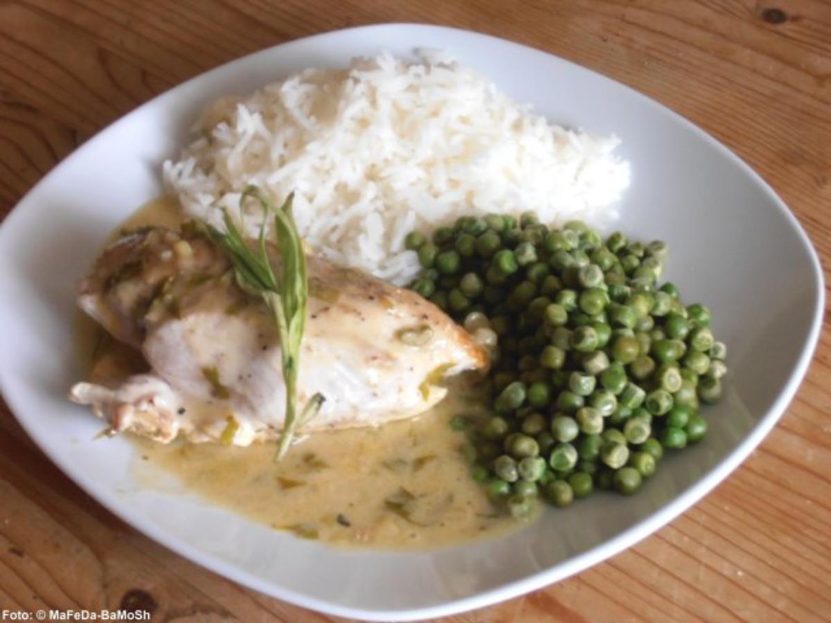 Hähnchenbrustfilets in Kräutersauce - Rezept