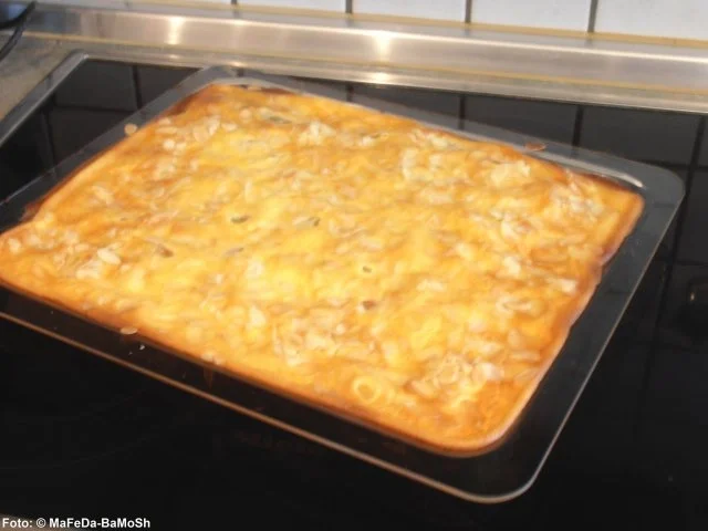 Rhabarberkuchen mit Mandeln - Rezept - Bild Nr. 2