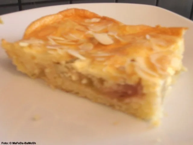Rhabarberkuchen mit Mandeln - Rezept - Bild Nr. 3