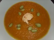 Scharfe Möhrensuppe - Rezept