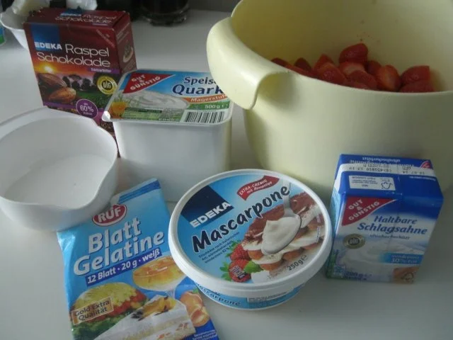 Erdbeer-Stracciatella-Schnitten - Rezept - Bild Nr. 6