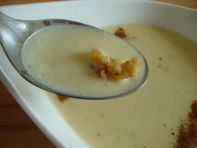 Rezept: Apfelsüppchen mit Zimt & Vanille und Apfelkrokant Bild Nr. 4 Apfelsüppchen mit Zimt & Vanille und Apfelkrokant - Rezept - Bild Nr. 4