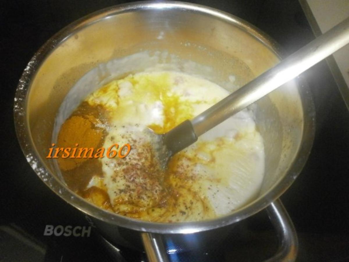 Blätterteig Pasteten mit Curry-Eier-Ragout - Rezept - Bild Nr. 4